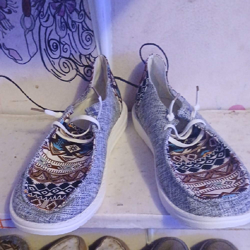 Hey Dude Mocks Womens Size 11 Brand New - Picture 6 of 6